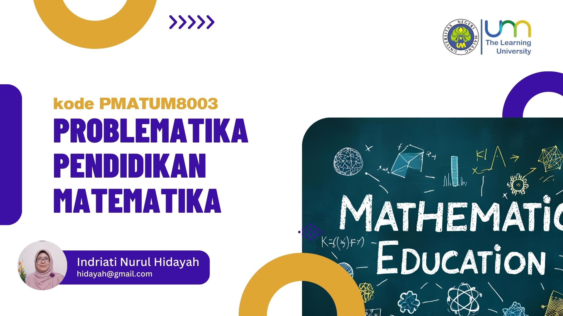 PJJ 19: PROBLEMATIKA PENDIDIKAN MATEMATIKA