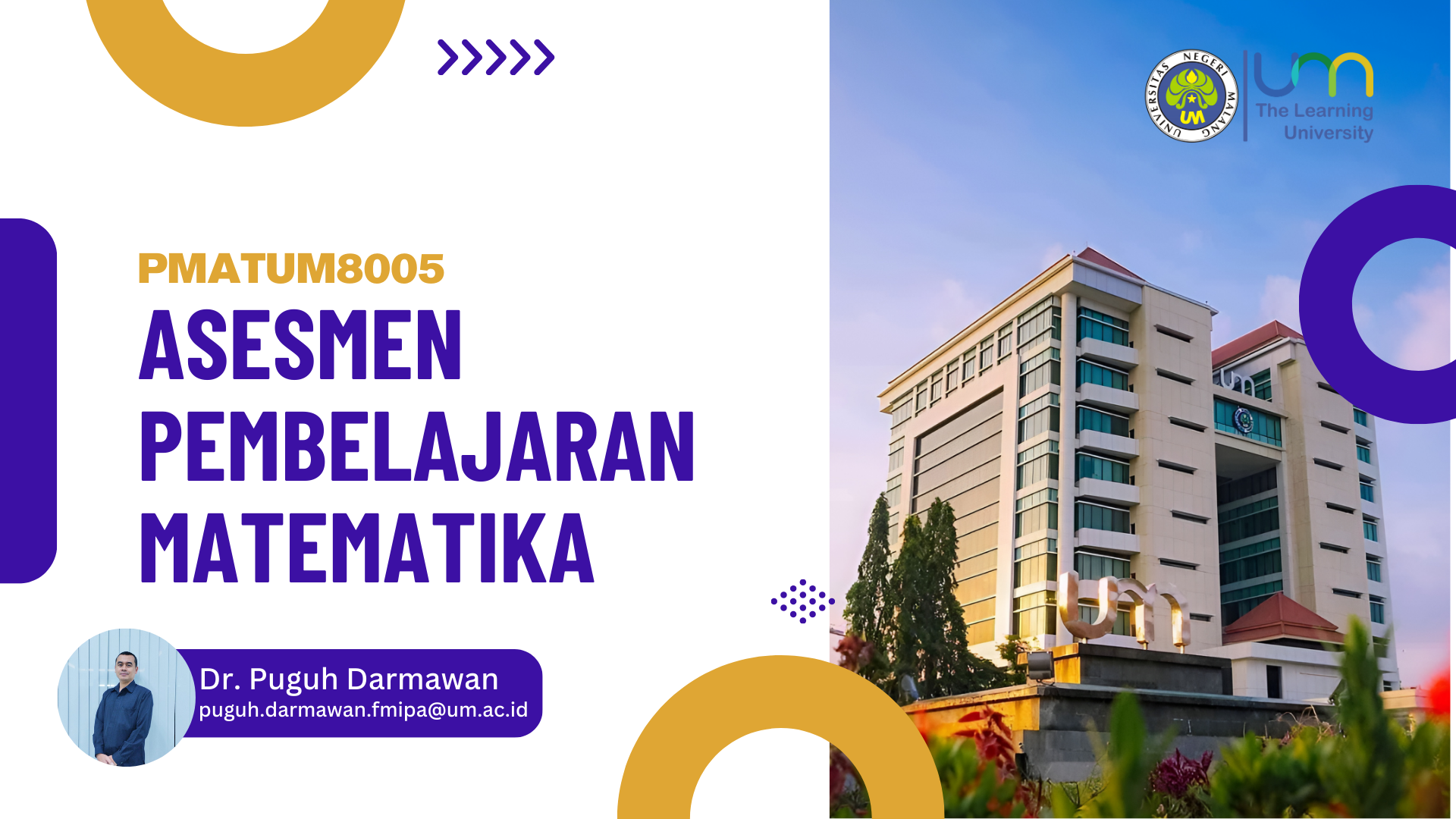 PJJ: Asesmen Pembelajaran Matematika