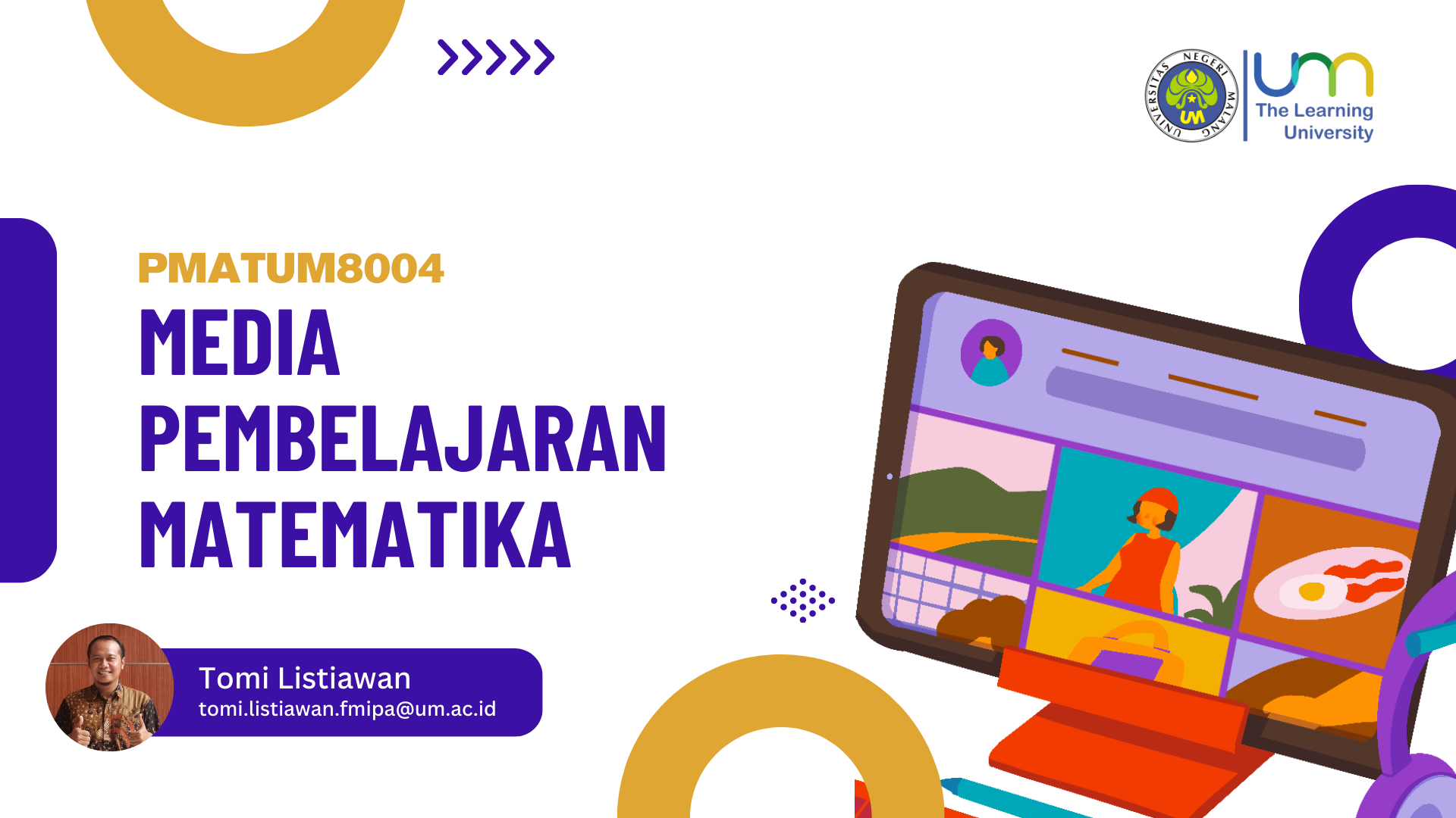 PJJ: MEDIA PEMBELAJARAN MATEMATIKA
