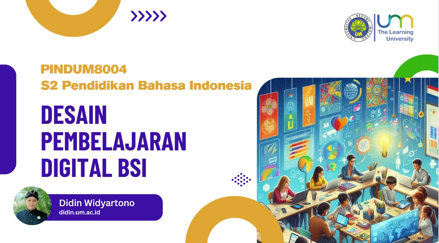 DESAIN PEMBELAJARAN DIGITAL BAHASA DAN SASTRA INDONESIA
