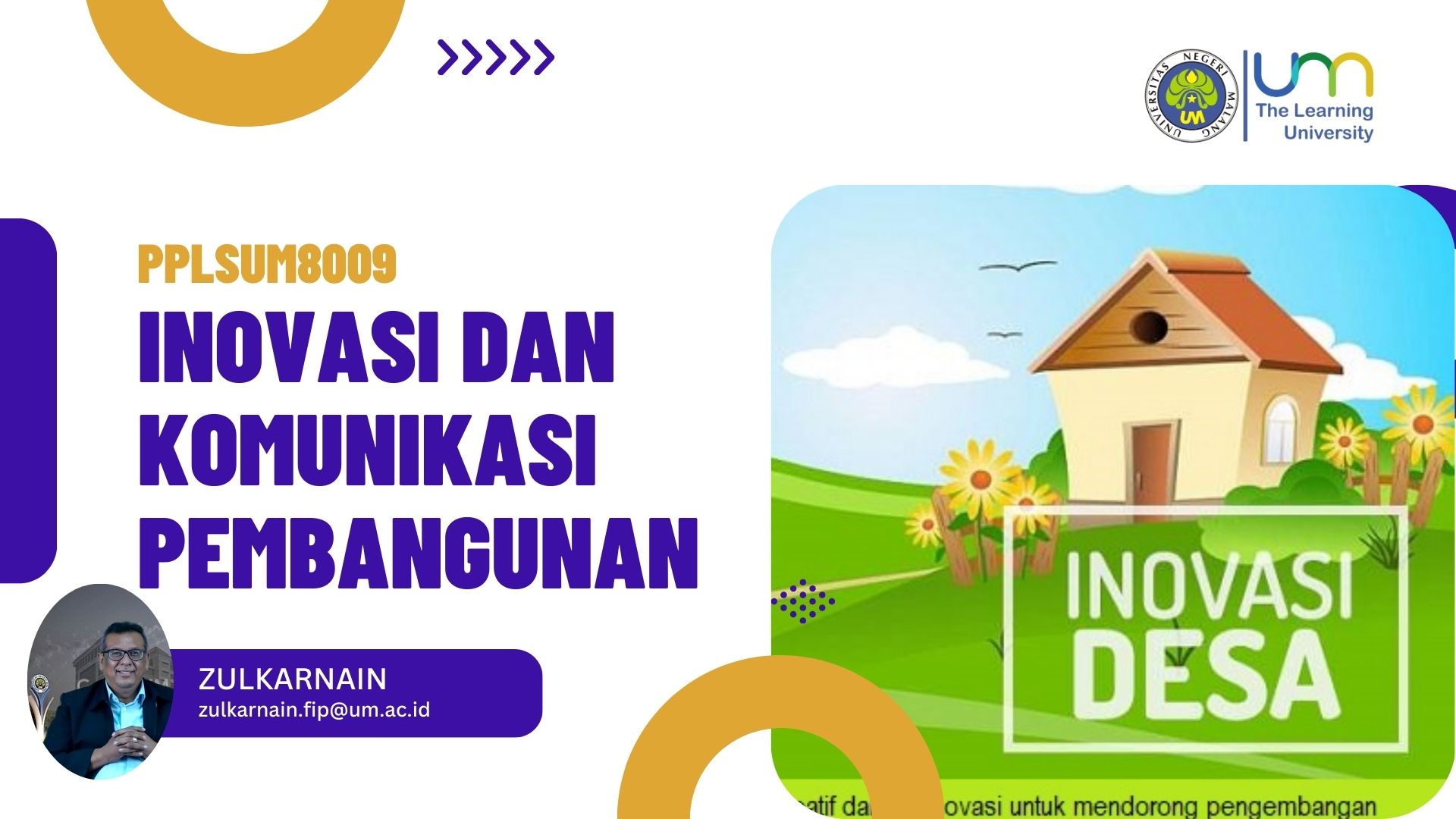 PJJ INOVASI DAN KOMUNIKASI PEMBANGUNAN